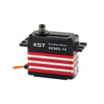 Vendite calde KST SV905-12 17Kgf.cm 0.04sec RC modello HV digitale in metallo ingranaggio motore Brushless per elicotteri RC classe 550 700
